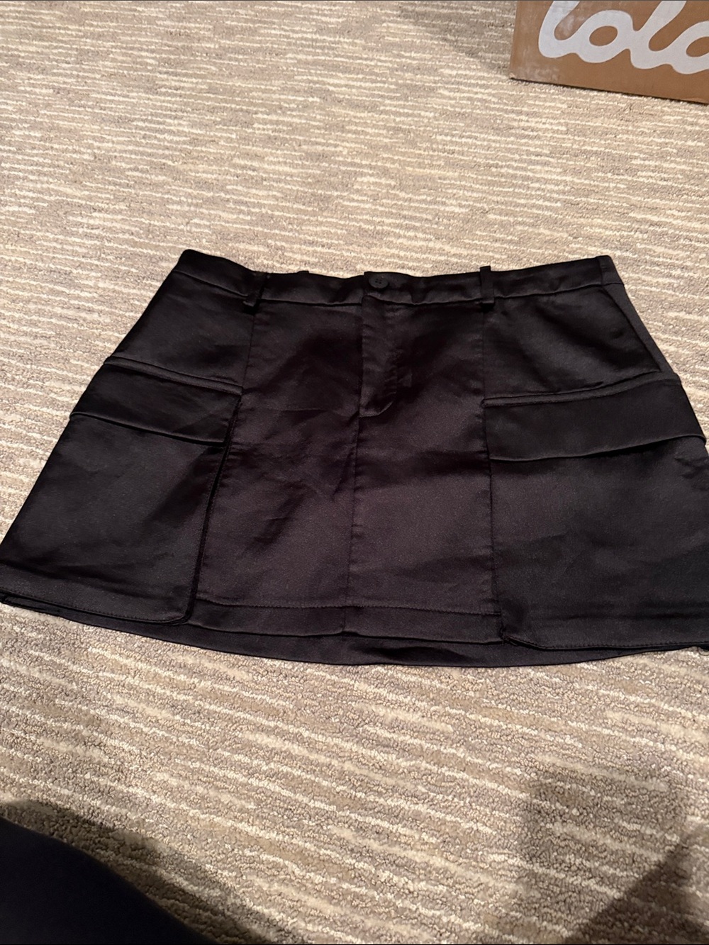 Zara satin skirt